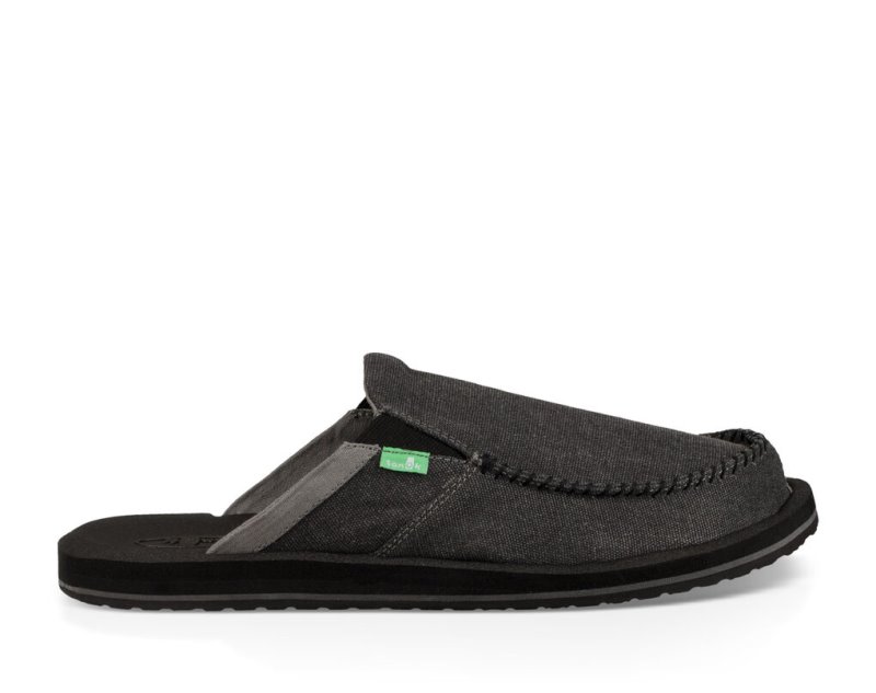 Sanuk You Got My Back III Men\'s Sidewalk Surfers Dark Grey | Canada 282JPQ